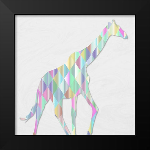 Prismaraft Black Modern Wood Framed Art Print by Phillip, Jamie