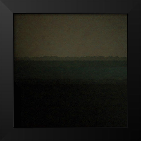 Abstract Landscape Black Modern Wood Framed Art Print by Phillip, Jamie