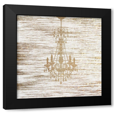 Queens Mansion Black Modern Wood Framed Art Print by Phillip, Jamie