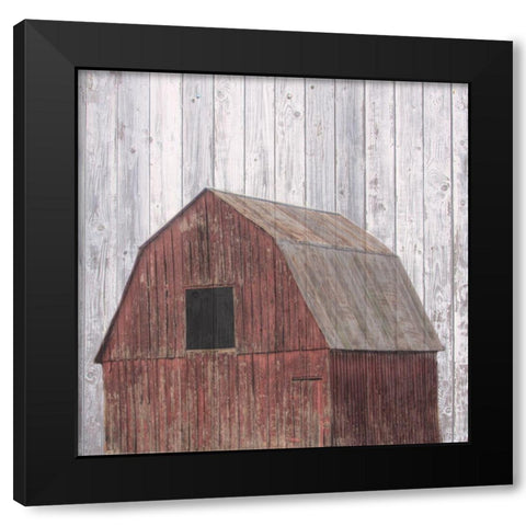 Farmhouse 3 Black Modern Wood Framed Art Print by Phillip, Jamie