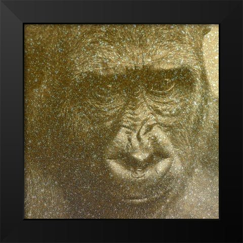 Animal Black Modern Wood Framed Art Print by Phillip, Jamie