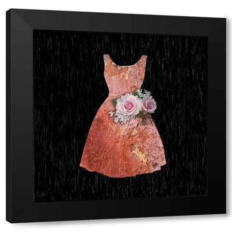 Fashion Week Black Modern Wood Framed Art Print by Phillip, Jamie
