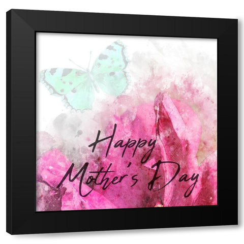 Mothers Black Modern Wood Framed Art Print by Phillip, Jamie
