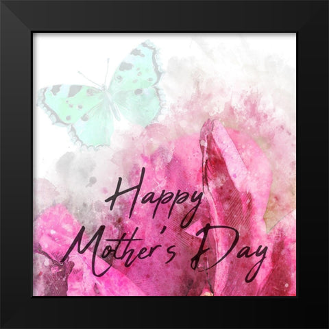 Mothers Black Modern Wood Framed Art Print by Phillip, Jamie