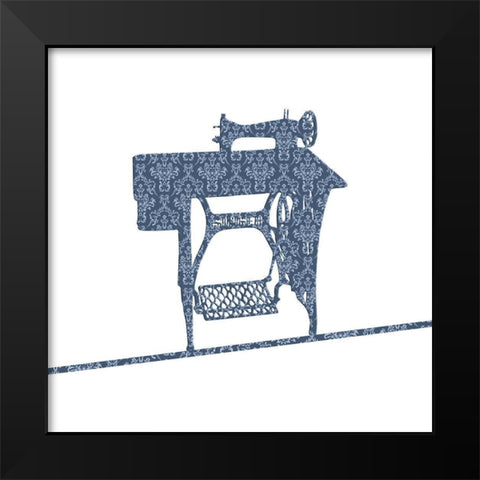 Tailor 3 Black Modern Wood Framed Art Print by Phillip, Jamie