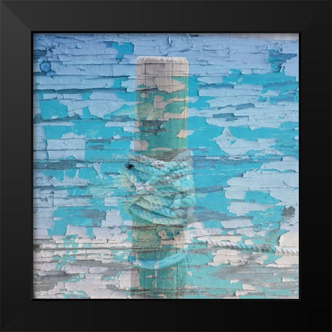 By The Sea 2 Black Modern Wood Framed Art Print by Phillip, Jamie