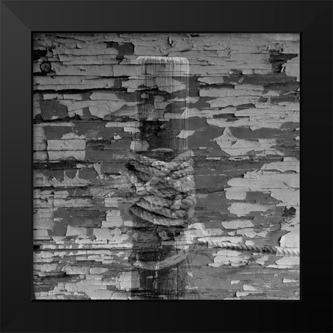 By The Sea 3 Black Modern Wood Framed Art Print by Phillip, Jamie