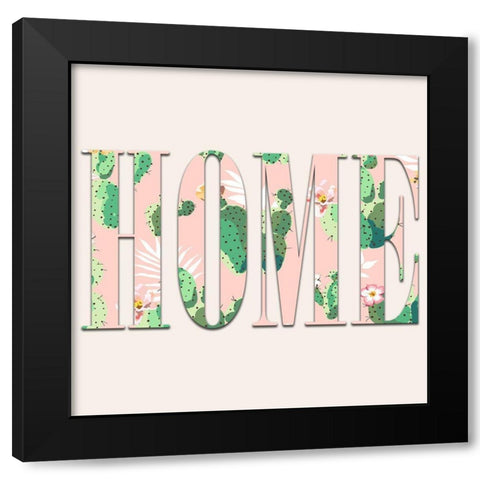 Home Black Modern Wood Framed Art Print with Double Matting by Phillip, Jamie