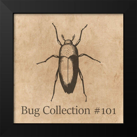 Special Collection 101 Black Modern Wood Framed Art Print by Phillip, Jamie