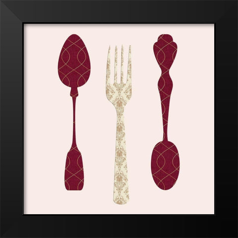 Eat 2 Black Modern Wood Framed Art Print by Phillip, Jamie