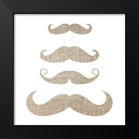 Brostache Black Modern Wood Framed Art Print by Phillip, Jamie