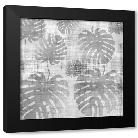Tropical Rain 3 Black Modern Wood Framed Art Print with Double Matting by Phillip, Jamie