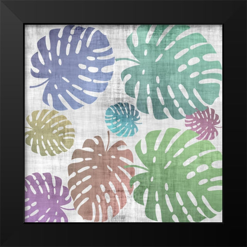 Tropical Rain 4 Black Modern Wood Framed Art Print by Phillip, Jamie