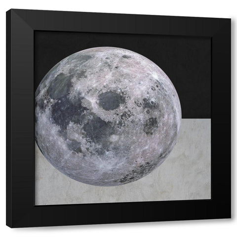 Moon Light 4 Black Modern Wood Framed Art Print by Phillip, Jamie