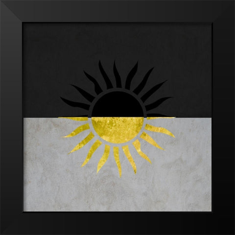 Moon Light 5 Black Modern Wood Framed Art Print by Phillip, Jamie