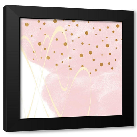 Discussion Point 2 Black Modern Wood Framed Art Print with Double Matting by Phillip, Jamie