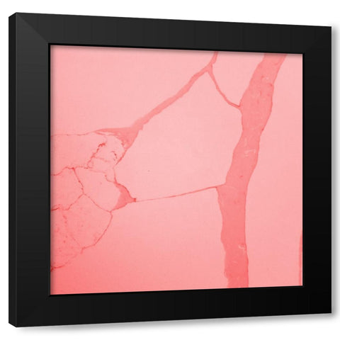 Retro 70s Black Modern Wood Framed Art Print by Phillip, Jamie