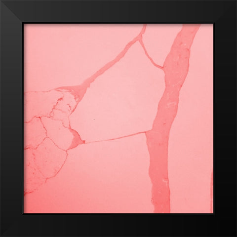 Retro 70s Black Modern Wood Framed Art Print by Phillip, Jamie