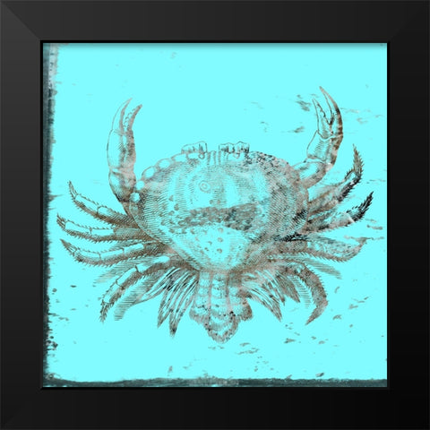 Whay So Crabby 2 Black Modern Wood Framed Art Print by Phillip, Jamie