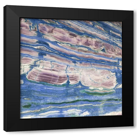 Storm Zone Black Modern Wood Framed Art Print by Phillip, Jamie