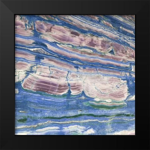 Storm Zone Black Modern Wood Framed Art Print by Phillip, Jamie
