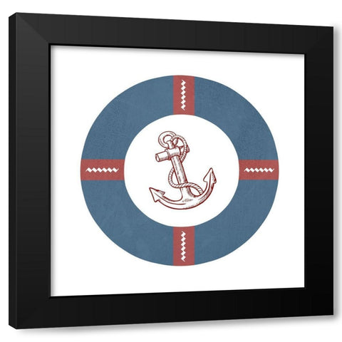 Float Black Modern Wood Framed Art Print with Double Matting by Phillip, Jamie