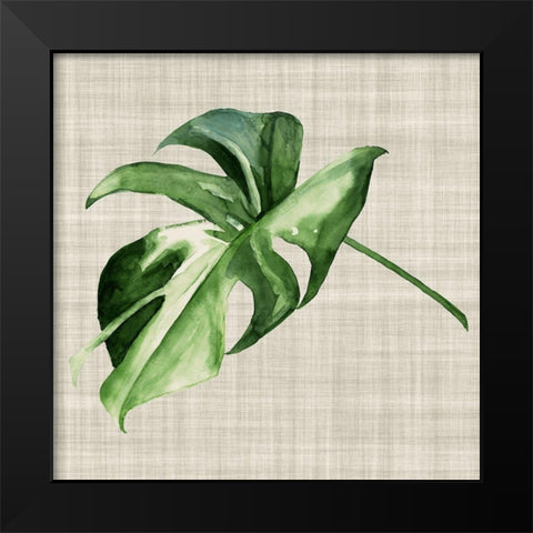 Araceae Black Modern Wood Framed Art Print by Urban Road