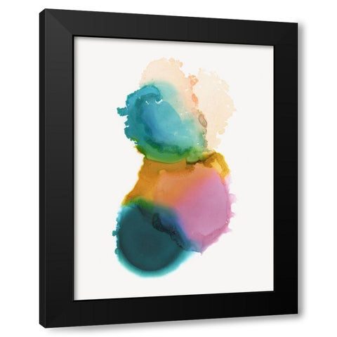 Organic Black Modern Wood Framed Art Print by Urban Road