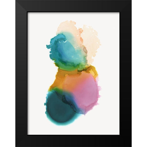 Organic Black Modern Wood Framed Art Print by Urban Road