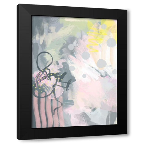 Concrete Jungle Black Modern Wood Framed Art Print with Double Matting by Urban Road