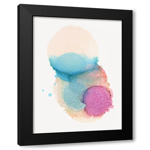 Crimson Dreaming Black Modern Wood Framed Art Print with Double Matting by Urban Road