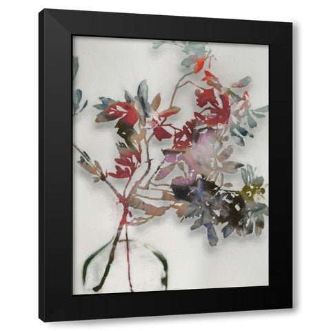 Winter Posy I  Black Modern Wood Framed Art Print by Urban Road