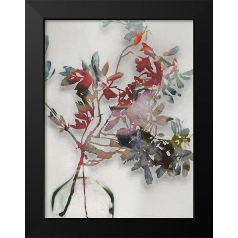 Winter Posy I  Black Modern Wood Framed Art Print by Urban Road