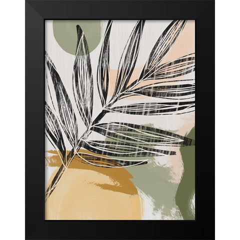 Palmier I  Black Modern Wood Framed Art Print by Urban Road