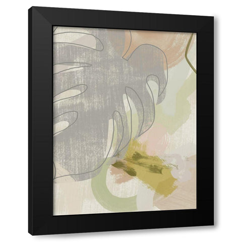 Subtropica I Black Modern Wood Framed Art Print by Urban Road