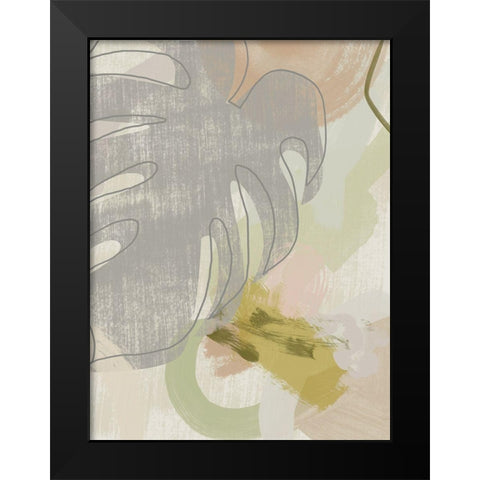 Subtropica I Black Modern Wood Framed Art Print by Urban Road