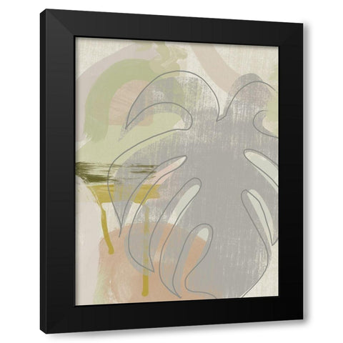 Subtropica II  Black Modern Wood Framed Art Print with Double Matting by Urban Road