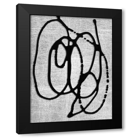 Duality I Black Modern Wood Framed Art Print by Urban Road
