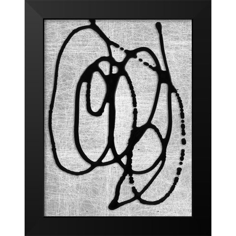 Duality I Black Modern Wood Framed Art Print by Urban Road