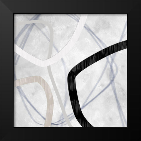 Caldera Art Print Black Modern Wood Framed Art Print by Urban Road