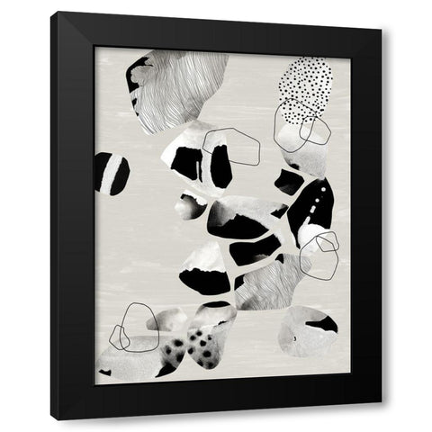 Under Pressure I Black Modern Wood Framed Art Print by Urban Road
