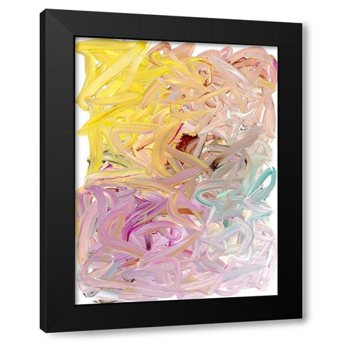 Soprano Black Modern Wood Framed Art Print with Double Matting by Urban Road