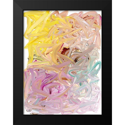 Soprano Black Modern Wood Framed Art Print by Urban Road