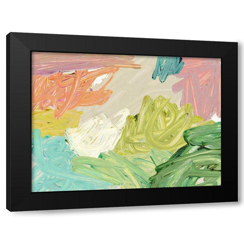 Chorale  Black Modern Wood Framed Art Print with Double Matting by Urban Road