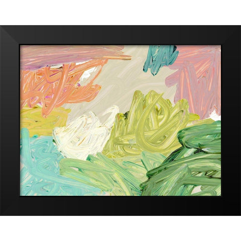 Chorale  Black Modern Wood Framed Art Print by Urban Road