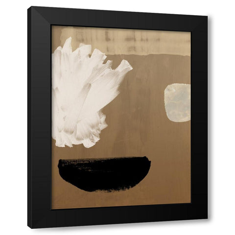 Brick and Mortar I Black Modern Wood Framed Art Print by Urban Road