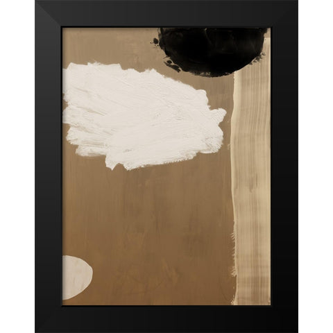 Brick and Mortar III Black Modern Wood Framed Art Print by Urban Road