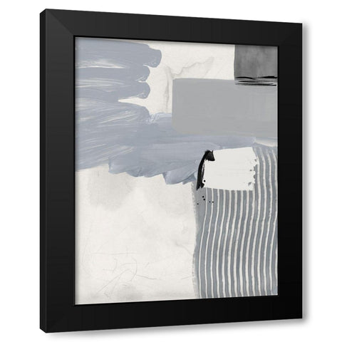 Concrete Decision III Black Modern Wood Framed Art Print with Double Matting by Urban Road