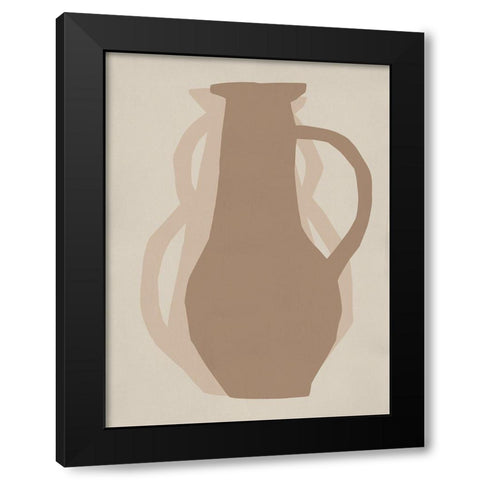 Medina I Black Modern Wood Framed Art Print with Double Matting by Marrakech