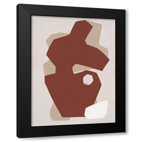 Imperfect Black Modern Wood Framed Art Print with Double Matting by Marrakech